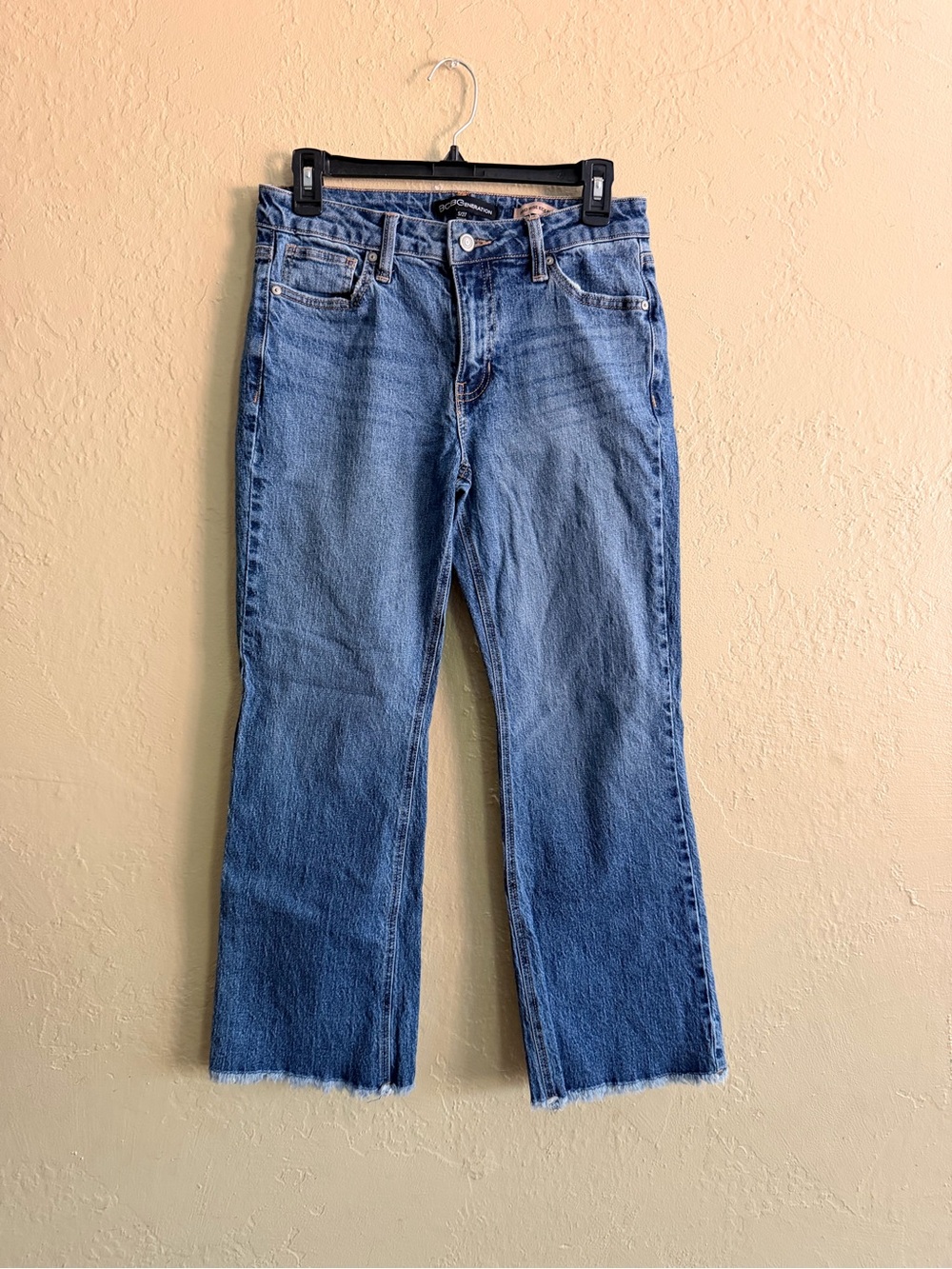 BCBGeneration Medium Blue Flare Jeans